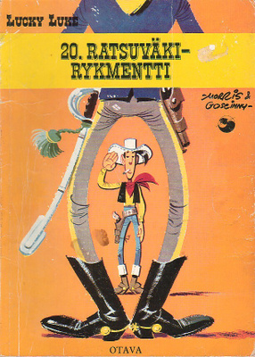 Morris: Lucky Luke - 20. RATSUVÄKIRYKMENTTI (1p)