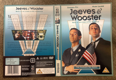 JEEVES & WOOSTER - THE COMPLETE 3rd SERIES (DVD) Hugh Laurie