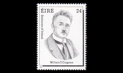 Irlanti 647 ** Pääministeri William Cosgrave (1988)