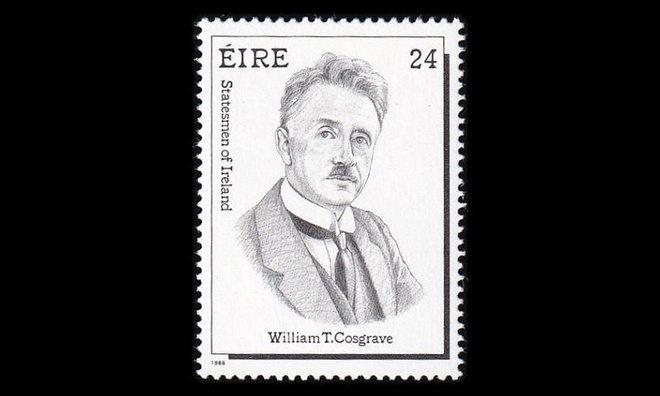 Irlanti 647 ** Pääministeri William Cosgrave (1988)