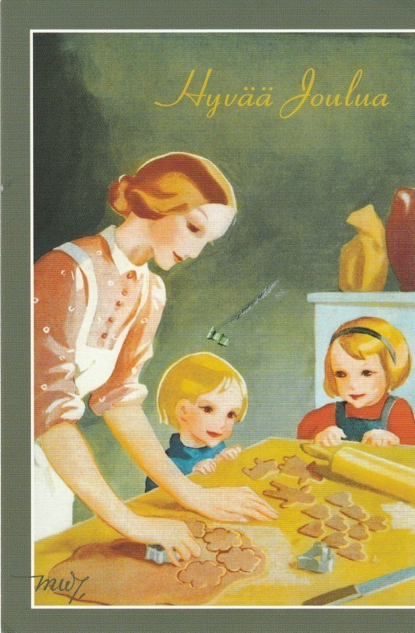 MARTTA WENDELIN - ÄITI JA LAPSET LEIPOVAT