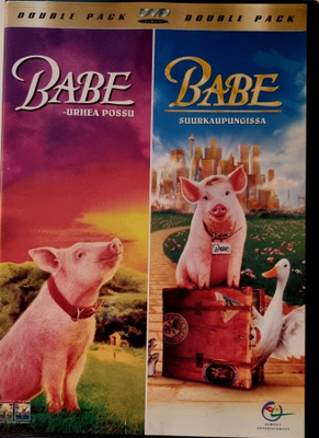 BABE URHEA POSSU + BABE SUURKAUPUNGISSA EGMONT DVD (2 DISC)