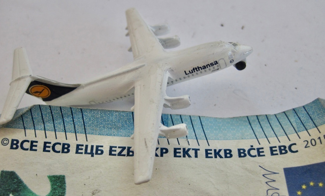 VANHA Schabak 946 Lentokone Lufthansa Metalli Saksa