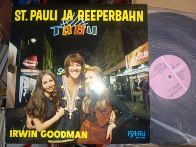 LP Irwin Goodman  : St Pauli ja Reeperbahn ( SIS POSTIKULU )