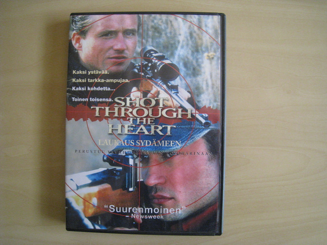 shot trough the heart-laukaus sydämeen (dvd)