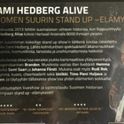 SAMI HEDBERG - ALIVE. STAND UP DVD+ nimmari. - pikkukuva 3