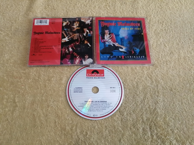 YNGWIE MALMSTEEN - Trial By Fire: Live In Leningrad CD