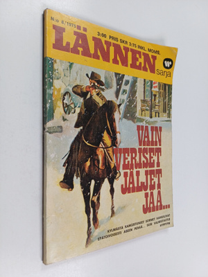 Walt Beaumont : Lännensarja 8/1975 : Vain veriset jäljet jää