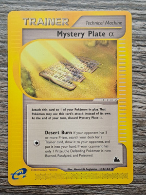 Mystery plate skyridge 133/144!