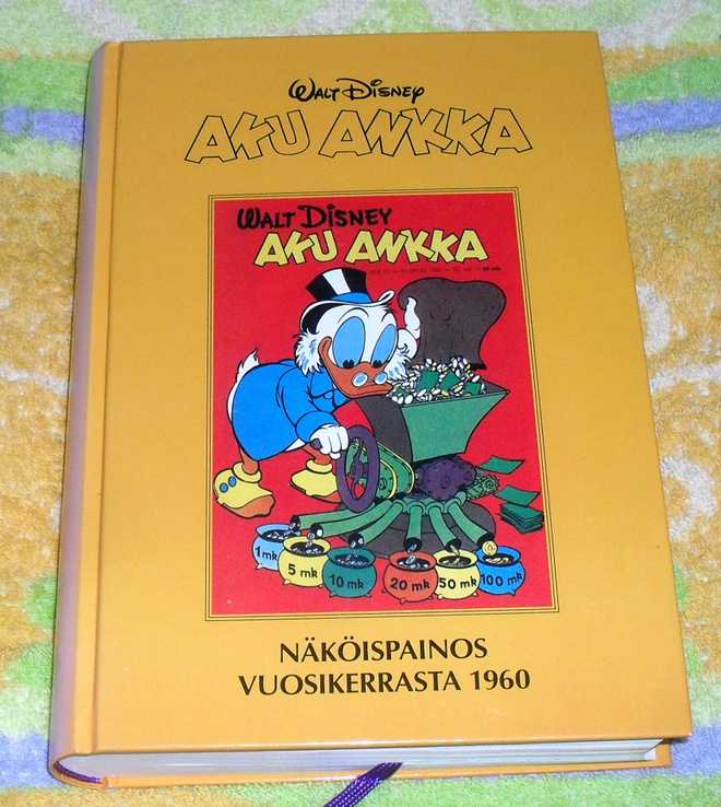 Aku Ankka näköispainos 1960