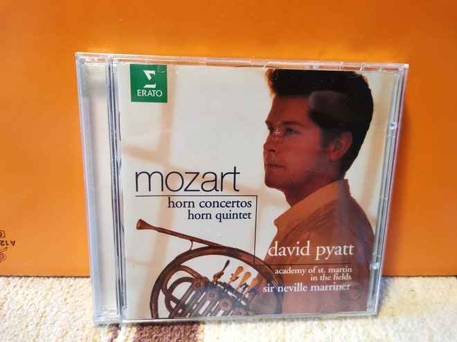Mozart:Horn concertos/Horn quintet-David Pyatt-Marriner CD