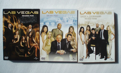 Las Vegas kaudet 3, 4 ja 5 DVD