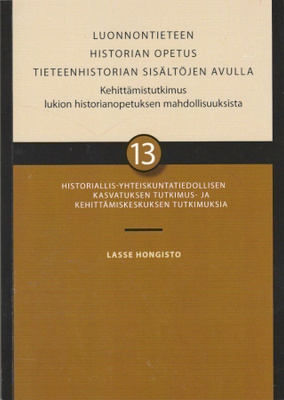 Lasse Hongisto: Luonnontieteen historian opetus