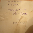 Transporter Vetonivelen suojakumi Holzer P370K 016-VW116-11 - pikkukuva 3