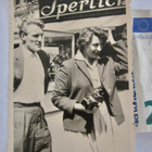 Valokuva Näyttelijä Åke Lindman ym Elokuvafestivaali 1957 - pikkukuva 1