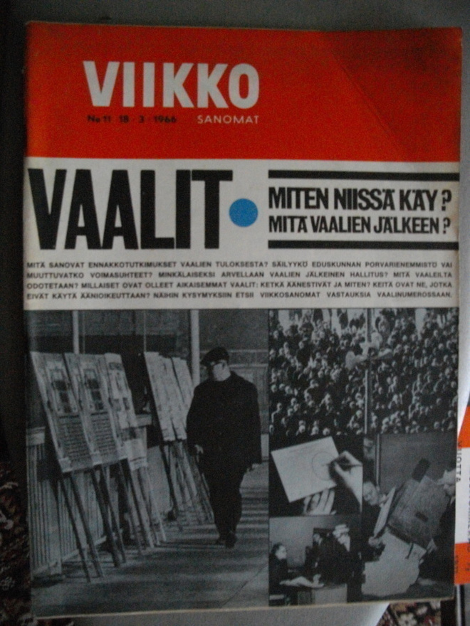 Viikkosanomat Nro 11/1966 (15.3)