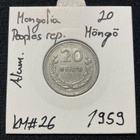 Mongolia Peoples rep. 20 Möngö - pikkukuva 1
