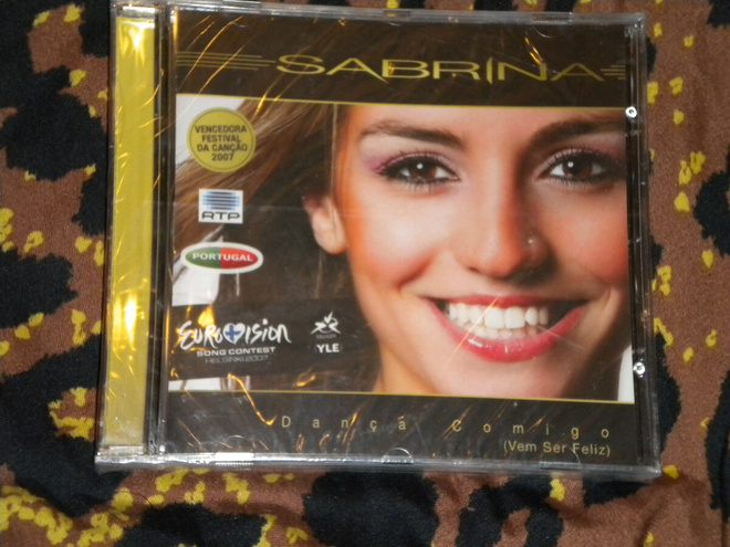 CD EP - SABRINA - Danca Comigo -  2007 MINT euroviisu