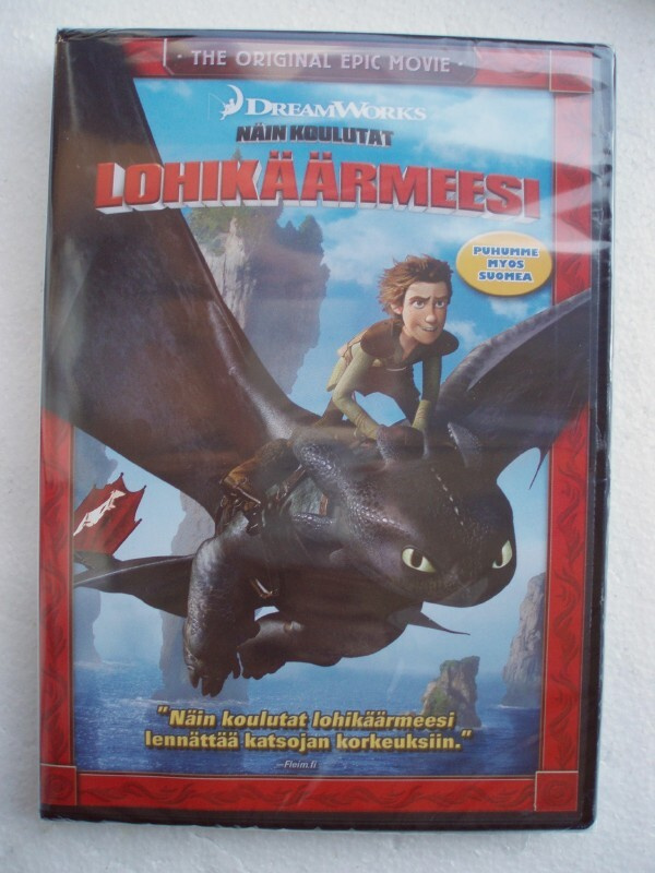 Näin koulutat lohikäärmeesi DVD