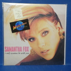 SAMANTHA FOX - I ONLY WANNA BE WITH YOU M-/EX+ 12" SINGLE LP - pikkukuva 1