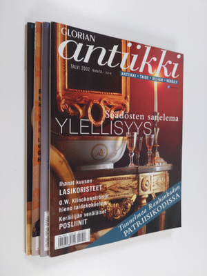 Glorian antiikki 2002 - Talvi, kevät, kesä, syksy (4 nume...