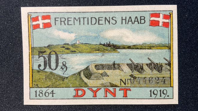 Tanskan Notgeld ”DYNT” 1919