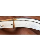 CARTIER BELT LEATHER WHITE 85 cm - pikkukuva 5