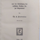 Th. H. Pantenius : Geschichte Russlands von der Entstehun... - pikkukuva 3