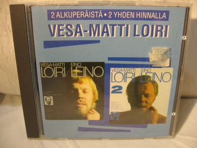 Vesa-Matti Loiri: Eino Leino & Eino Leino 2 CD.