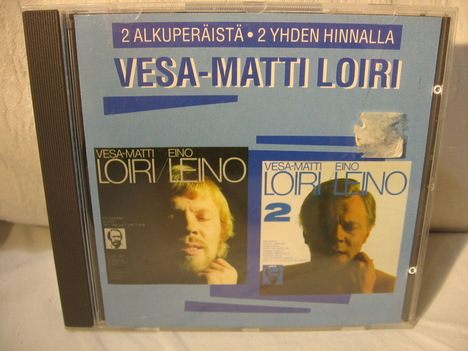 Vesa-Matti Loiri: Eino Leino &  Eino Leino 2  CD.