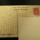 PUNKAHARJU VANHA 1908 KULKENUT POSTIKORTTI - pikkukuva 2