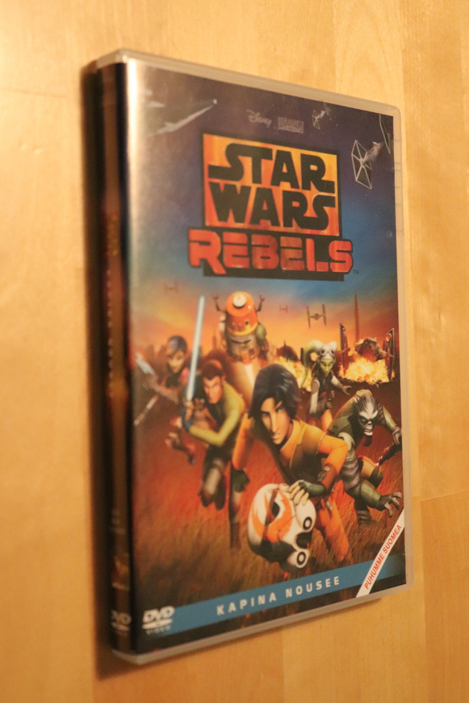 DVD Star Wars Rebels Kapina nousee ( 2014 animaatio )