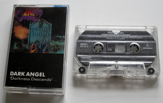 DARK ANGEL Darkness Descends 1986 C-KASETTI
