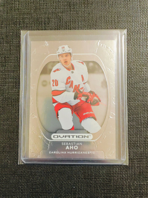 Sebastian Aho - 21-22 UD Ovation Solid Silver