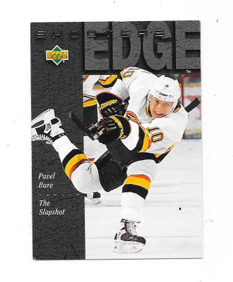 1994-95 UD Shooter`s Edge #227 Pavel Bure , Vancouver Canuck