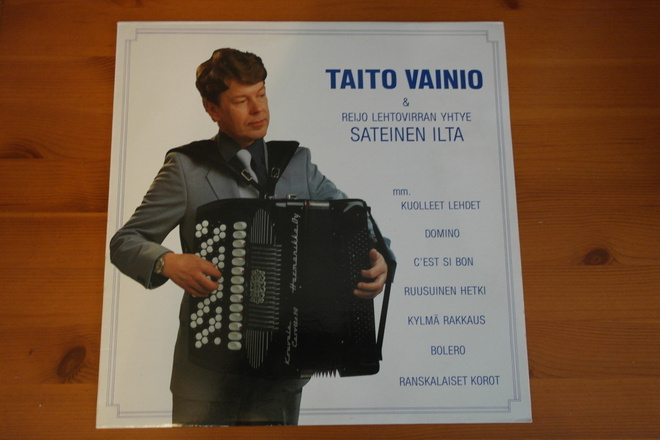 Taito Vainio & Reijo Lehtovirran Yhtye:Sateinen ilta-LP.
