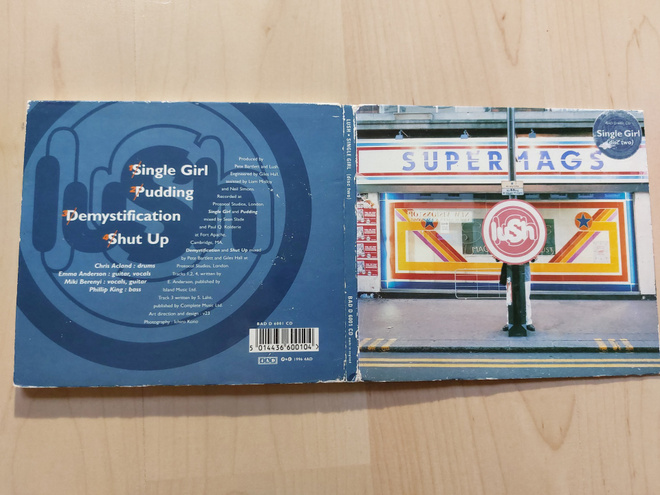 LUSH – SINGLE GIRL  orig. UK  1996 CD 4AD BAD D6001 CD