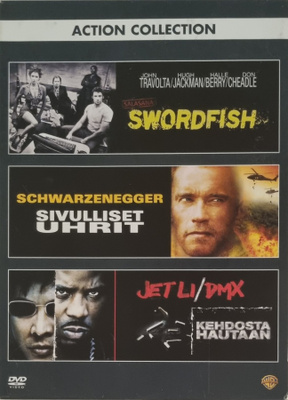 SWORDFISH, SIVULLISET UHRIT & KEHDOSTA HAUTAAN DVD