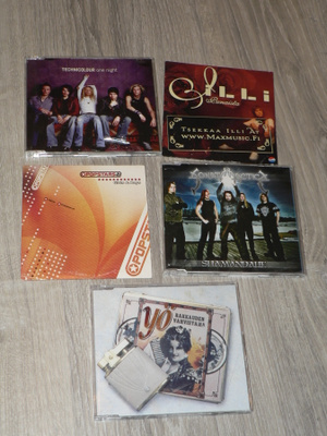 Suomalaisia Rock & Pop CD sinkkuja