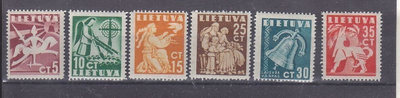 Liettua 1940 sarja postituoreena.