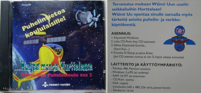 Hurjaa menoa Hurttalassa - CD ROM