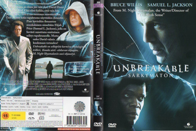 UNBREAKABLE-SÄRKYMÄTÖN (5 355) -FI- DVD bruce willis