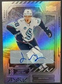 Jani Nyman 25-26 SkyBox Metal #143 Rookie Auto