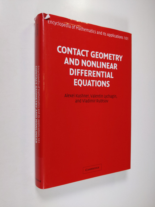 Alexei Kushner ym. : Contact Geometry and Nonlinear Diffe...