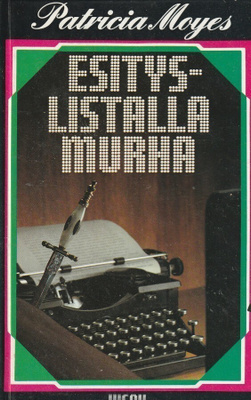 Patricia Moyes, Esityslistalla murha