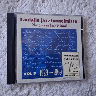 Laulajia jazztunnelmissa, vol 5: 1929-1969, CD.