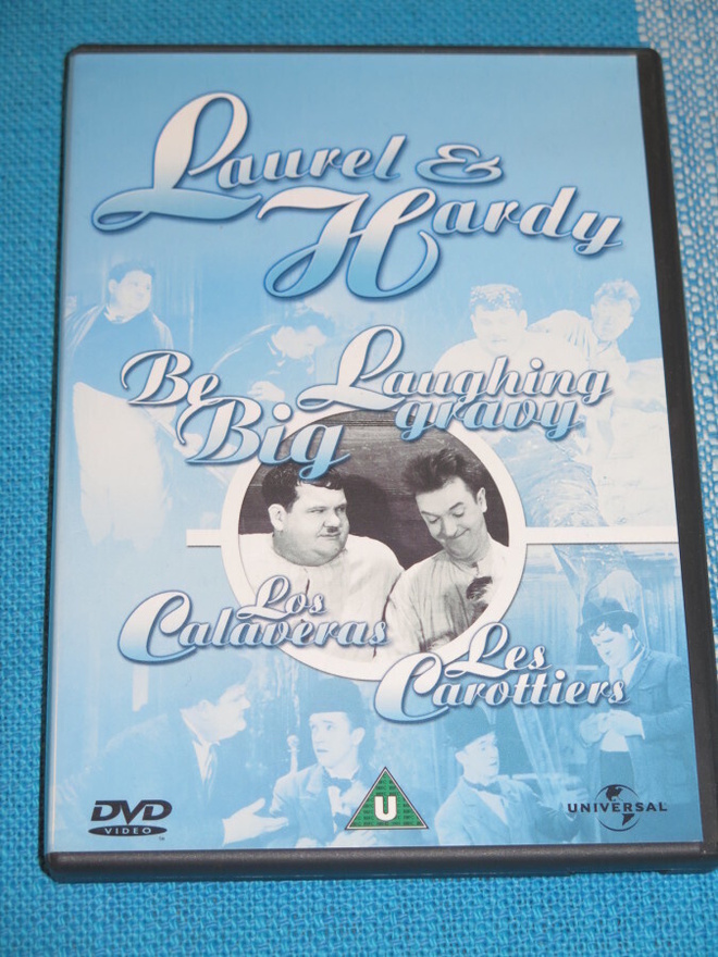 Dvd - Laurel and Hardy - Be Big  - Laughing Gravy