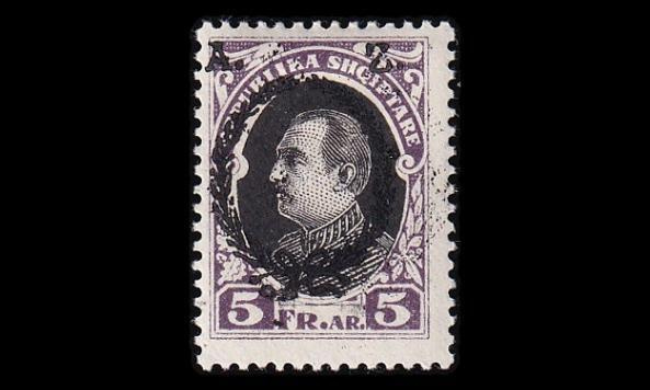 Albania 161 * Presidentti 5 Fr (1927)