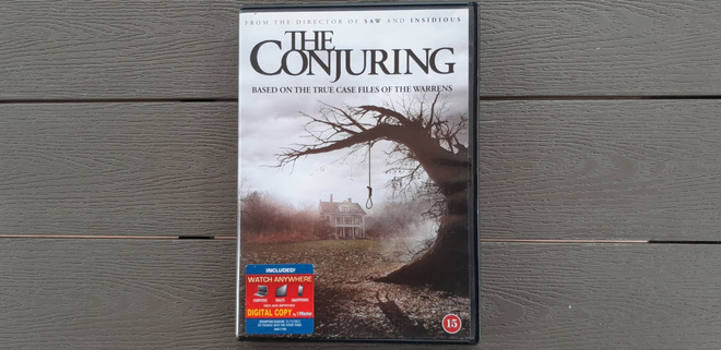 DVD: The Conjuring / Kirottu (Vera Farmiga, Patrick Wilson)