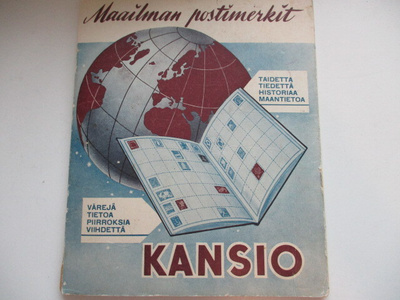 MAAILMAN POSTIMERKIT KANSIO